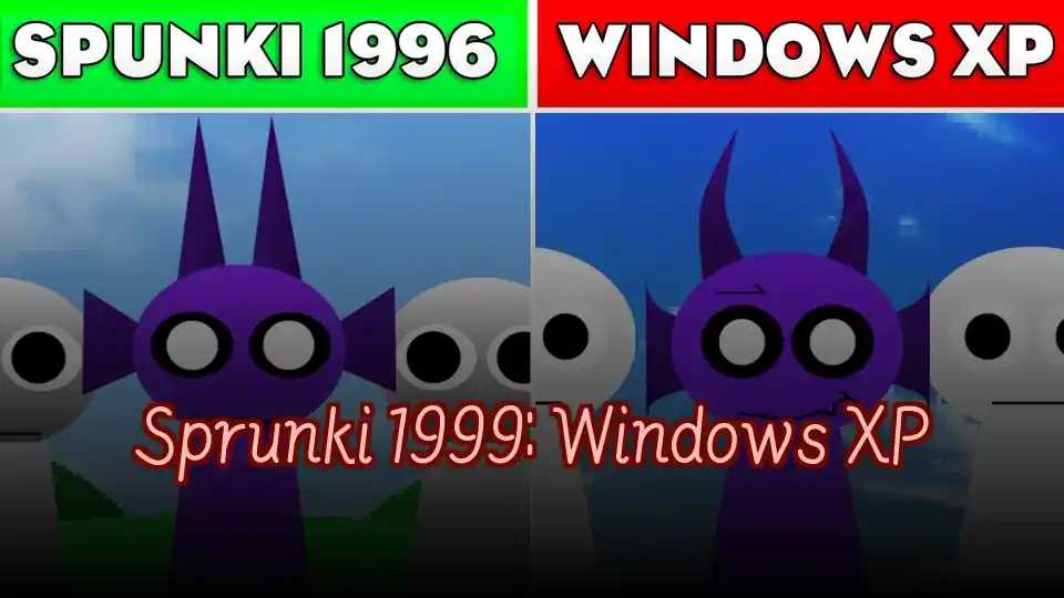 Sprunki 1999: Windows XP