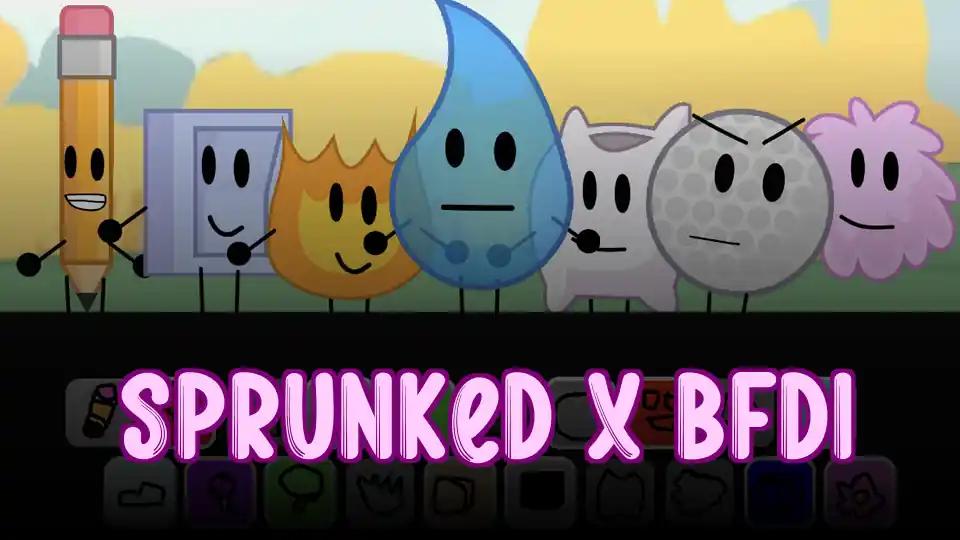 Sprunked x BFDI by sprunkigame.games