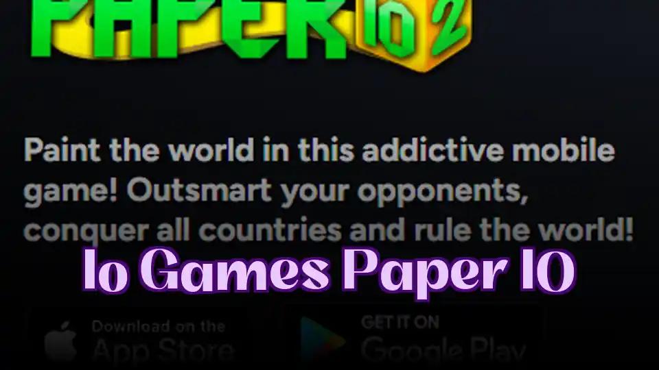 Io Games Paper IO