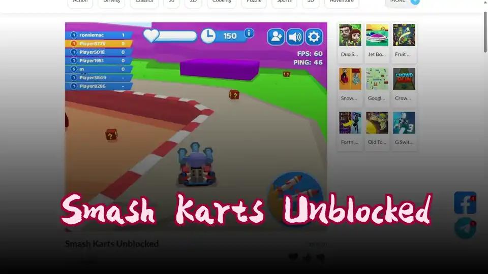 Smash Karts Unblocked by sprunkigame.games