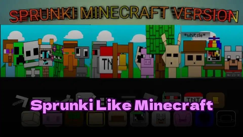 Sprunki Like Minecraft by sprunkigame.games