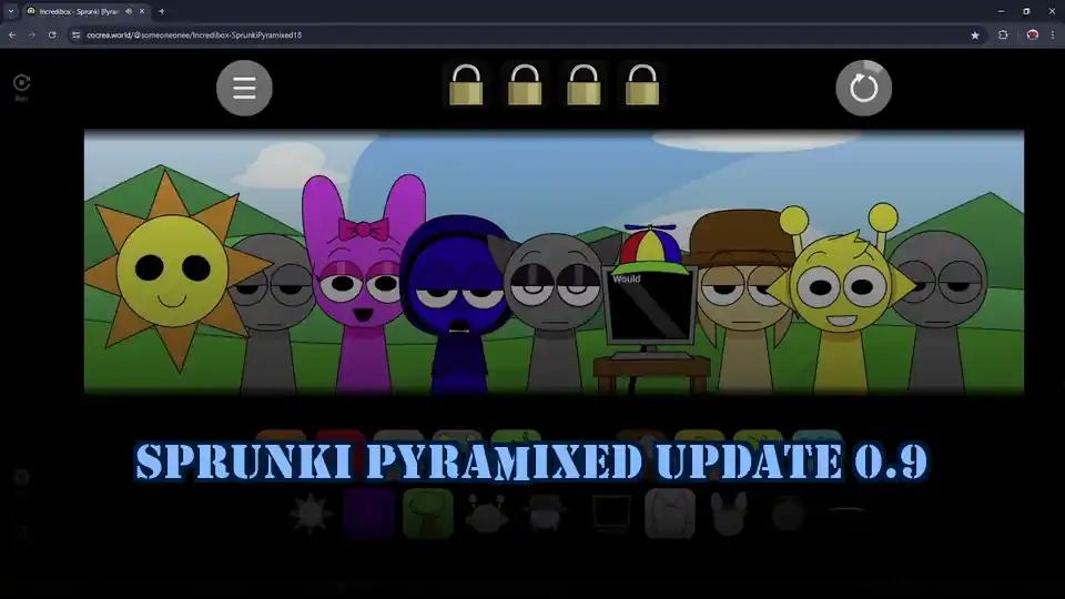 Sprunki Pyramixed Update 0.9 by sprunkigame.games