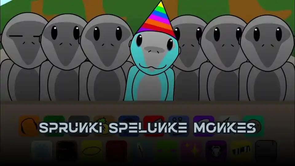 Sprunki Spelunke Monkes by sprunkigame.games