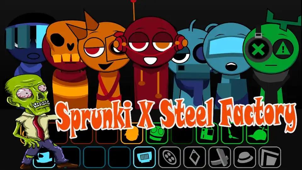 Sprunki X Steel Factory [Sepbox] by sprunkigame.games