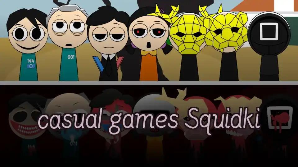 casual games Squidki by sprunkigame.games