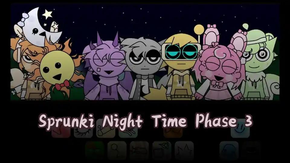 Sprunki Night Time Phase 3 by sprunkigame.games